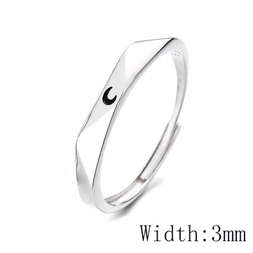 BC Wholesale 925 Sterling Silver Rings Popular Open Rings Wholesale Jewelry NO.#925SJ8RB054