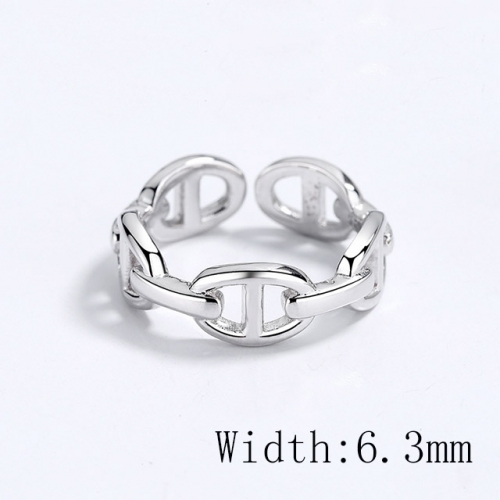 BC Wholesale 925 Sterling Silver Rings Popular Open Rings Wholesale Jewelry NO.#925SJ8RB2110