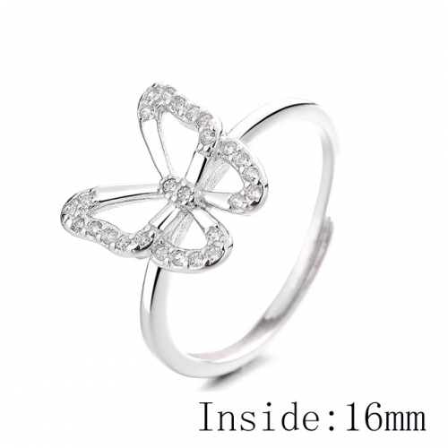 BC Wholesale 925 Sterling Silver Rings Popular Open Rings Wholesale Jewelry NO.#925SJ8RB108