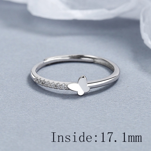 BC Wholesale 925 Sterling Silver Rings Popular Open Rings Wholesale Jewelry NO.#925SJ8RB107