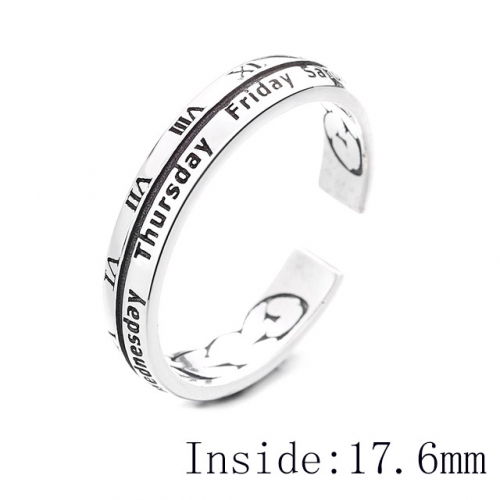BC Wholesale 925 Sterling Silver Rings Popular Open Rings Wholesale Jewelry NO.#925SJ8RB0512