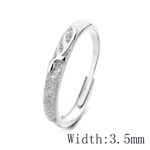 BC Wholesale 925 Sterling Silver Rings Popular Open Rings Wholesale Jewelry NO.#925SJ8RB055
