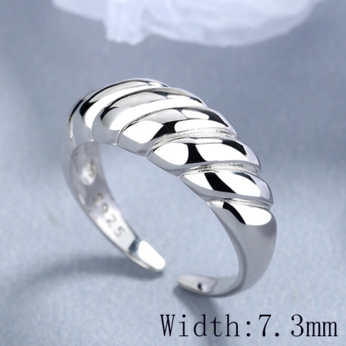 BC Wholesale 925 Sterling Silver Rings Popular Open Rings Wholesale Jewelry NO.#925SJ8RB1920