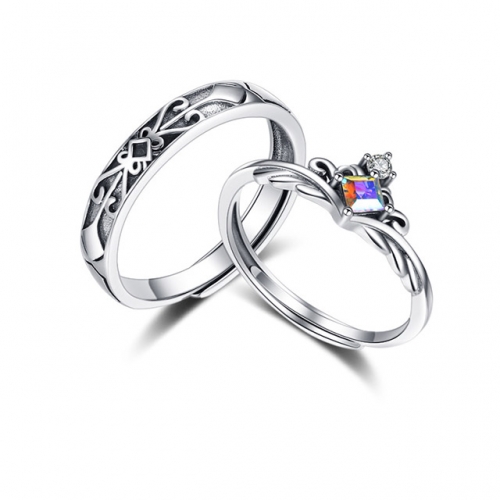 BC Wholesale 925 Sterling Silver Rings Popular Open Rings Wholesale Jewelry NO.#925SJ8R1B167