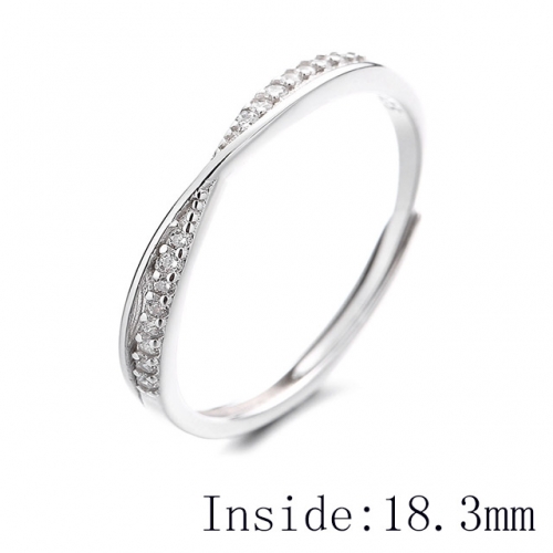 BC Wholesale 925 Sterling Silver Rings Popular Open Rings Wholesale Jewelry NO.#925SJ8RB065