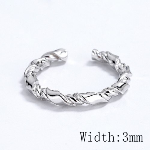 BC Wholesale 925 Sterling Silver Rings Popular Open Rings Wholesale Jewelry NO.#925SJ8RB217