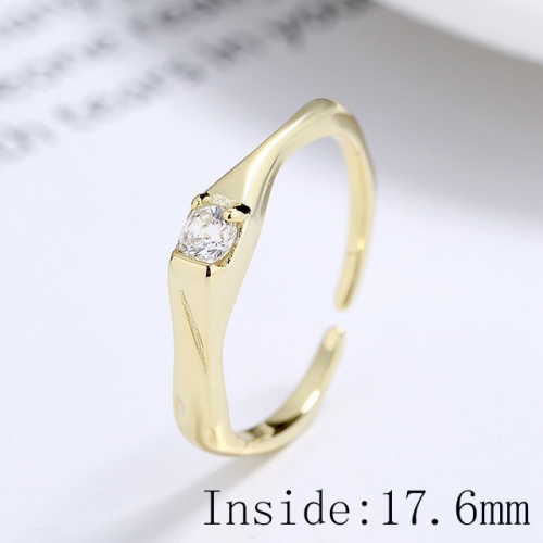 BC Wholesale 925 Sterling Silver Rings Popular Open Rings Wholesale Jewelry NO.#925SJ8RB0116