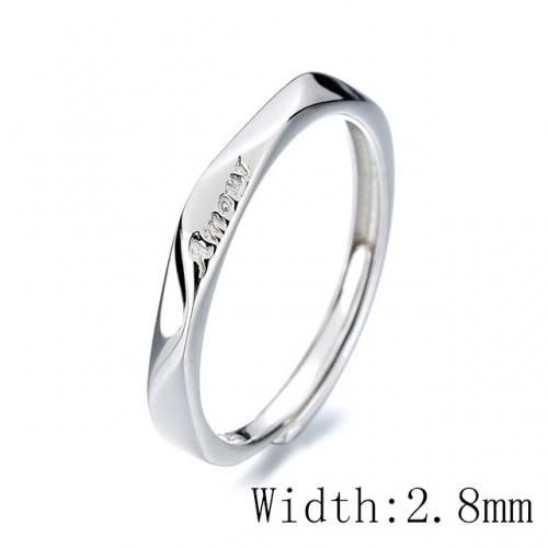 BC Wholesale 925 Sterling Silver Rings Popular Open Rings Wholesale Jewelry NO.#925SJ8RB2013