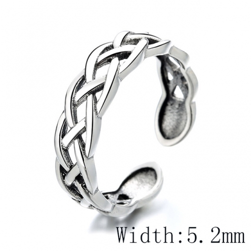 BC Wholesale 925 Sterling Silver Rings Popular Open Rings Wholesale Jewelry NO.#925SJ8RB045