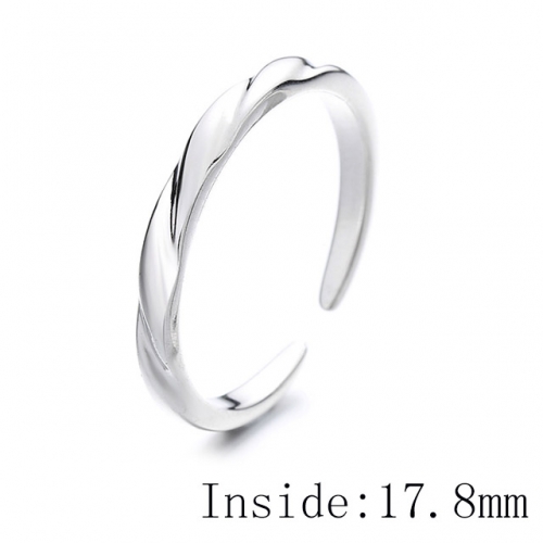 BC Wholesale 925 Sterling Silver Rings Popular Open Rings Wholesale Jewelry NO.#925SJ8R1B094
