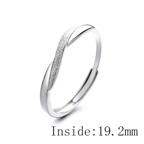 BC Wholesale 925 Sterling Silver Rings Popular Open Rings Wholesale Jewelry NO.#925SJ8R1B093