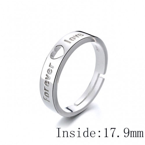 BC Wholesale 925 Sterling Silver Rings Popular Open Rings Wholesale Jewelry NO.#925SJ8RB049