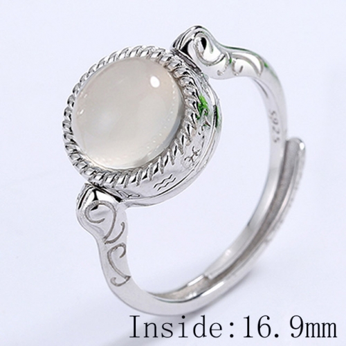 BC Wholesale 925 Sterling Silver Rings Popular Open Rings Wholesale Jewelry NO.#925SJ8R1B181