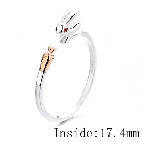 BC Wholesale 925 Sterling Silver Rings Popular Open Rings Wholesale Jewelry NO.#925SJ8RB116