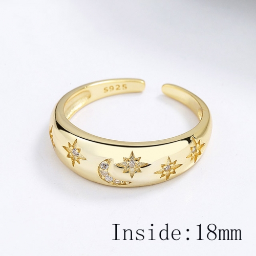 BC Wholesale 925 Sterling Silver Rings Popular Open Rings Wholesale Jewelry NO.#925SJ8R1B059