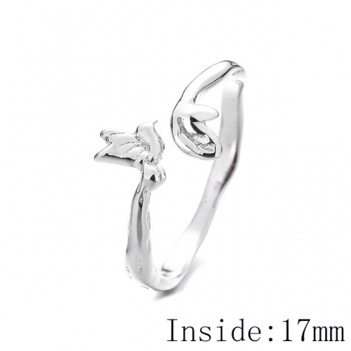BC Wholesale 925 Sterling Silver Rings Popular Open Rings Wholesale Jewelry NO.#925SJ8RB0510