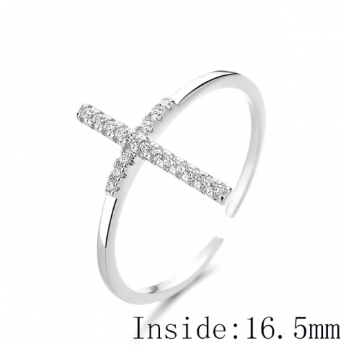 BC Wholesale 925 Sterling Silver Rings Popular Open Rings Wholesale Jewelry NO.#925SJ8RB0211