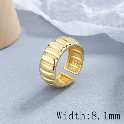 BC Wholesale 925 Sterling Silver Rings Popular Open Rings Wholesale Jewelry NO.#925SJ8R1B016
