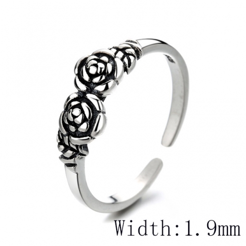 BC Wholesale 925 Sterling Silver Rings Popular Open Rings Wholesale Jewelry NO.#925SJ8RB041