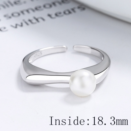 BC Wholesale 925 Sterling Silver Rings Popular Open Rings Wholesale Jewelry NO.#925SJ8RB0610