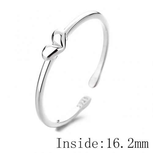 BC Wholesale 925 Sterling Silver Rings Popular Open Rings Wholesale Jewelry NO.#925SJ8RB115