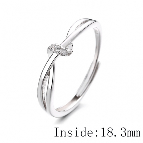 BC Wholesale 925 Sterling Silver Rings Popular Open Rings Wholesale Jewelry NO.#925SJ8RB0813