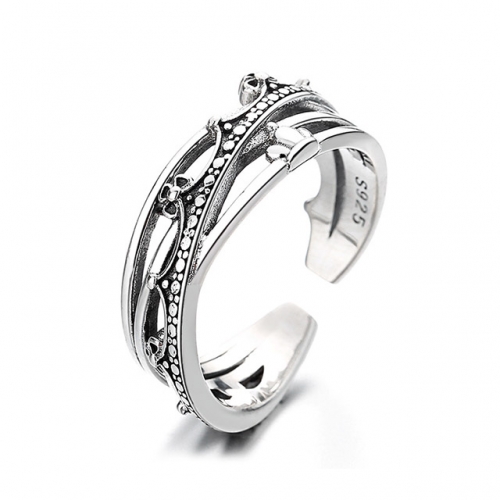 BC Wholesale 925 Sterling Silver Rings Popular Open Rings Wholesale Jewelry NO.#925SJ8RB039