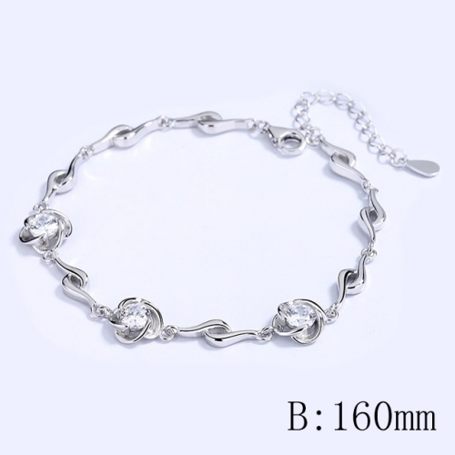 BC Wholesale 925 Silver Bracelet Jewelry Fashion Silver Bracelet NO.#925SJ8BD1212