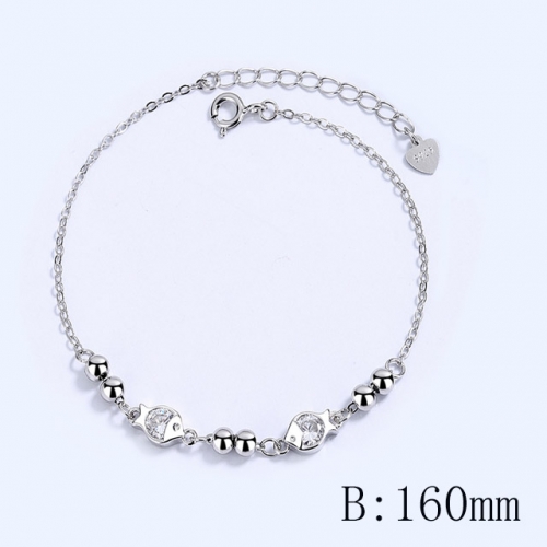 BC Wholesale 925 Silver Bracelet Jewelry Fashion Silver Bracelet NO.#925SJ8BD1202