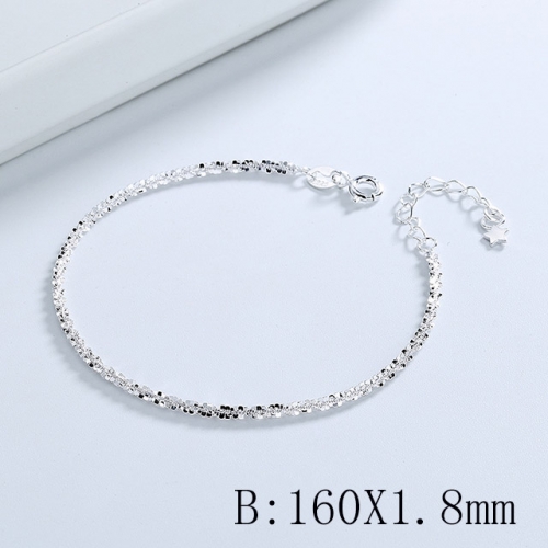 BC Wholesale 925 Silver Bracelet Jewelry Fashion Silver Bracelet NO.#925SJ8B1D021