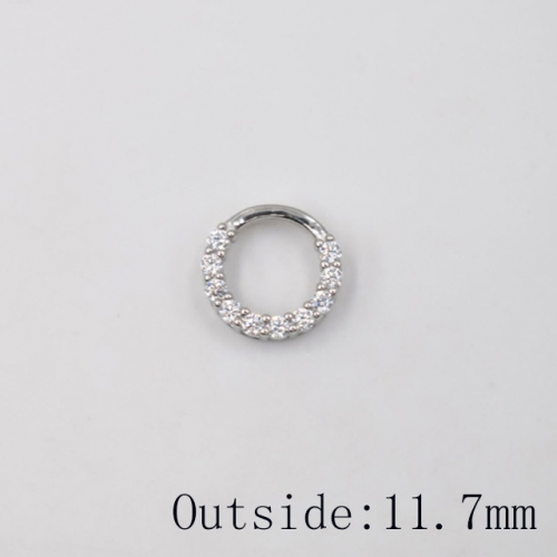 BC Wholesale 925 Silver Fittings Fashion DIY Silver Jewelry Fittins NO.#925SJ8A2E0816