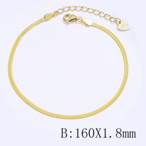 BC Wholesale 925 Silver Bracelet Jewelry Fashion Silver Bracelet NO.#925SJ8B2D0318