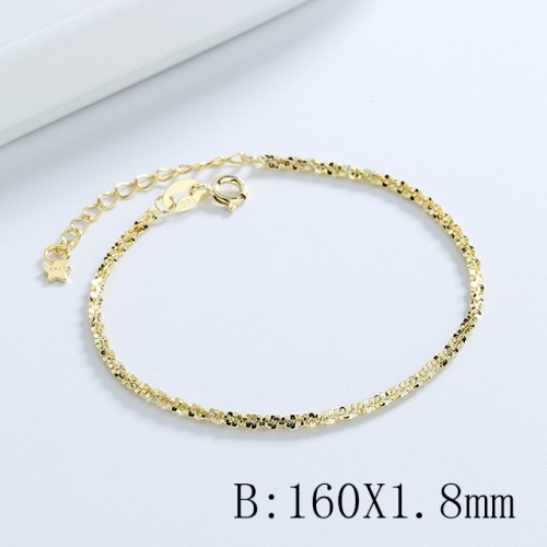 BC Wholesale 925 Silver Bracelet Jewelry Fashion Silver Bracelet NO.#925SJ8B3D021