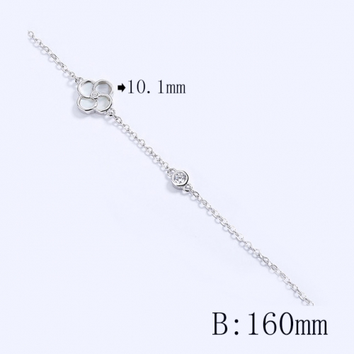 BC Wholesale 925 Silver Bracelet Jewelry Fashion Silver Bracelet NO.#925SJ8B2D1308