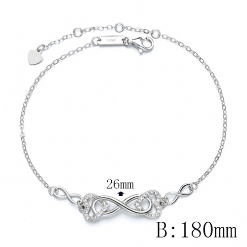 BC Wholesale 925 Silver Bracelet Jewelry Fashion Silver Bracelet NO.#925SJ8BD087