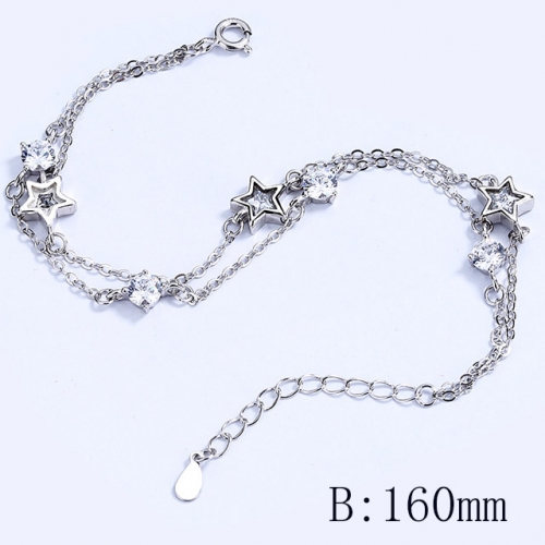 BC Wholesale 925 Silver Bracelet Jewelry Fashion Silver Bracelet NO.#925SJ8BD1119