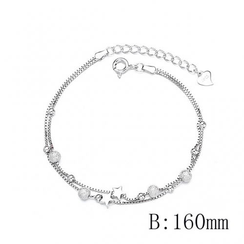 BC Wholesale 925 Silver Bracelet Jewelry Fashion Silver Bracelet NO.#925SJ8BD1402