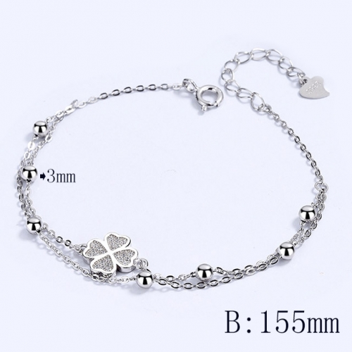 BC Wholesale 925 Silver Bracelet Jewelry Fashion Silver Bracelet NO.#925SJ8BD1203