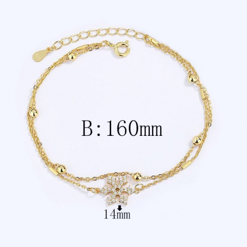 BC Wholesale 925 Silver Bracelet Jewelry Fashion Silver Bracelet NO.#925SJ8B1D0214