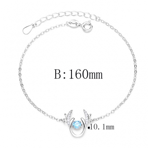 BC Wholesale 925 Silver Bracelet Jewelry Fashion Silver Bracelet NO.#925SJ8BD1313