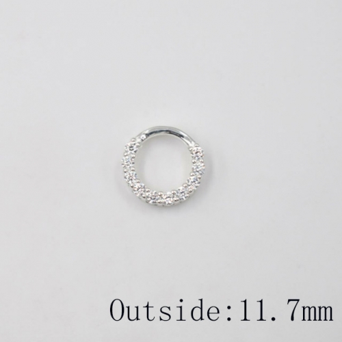 BC Wholesale 925 Silver Fittings Fashion DIY Silver Jewelry Fittins NO.#925SJ8AE0816