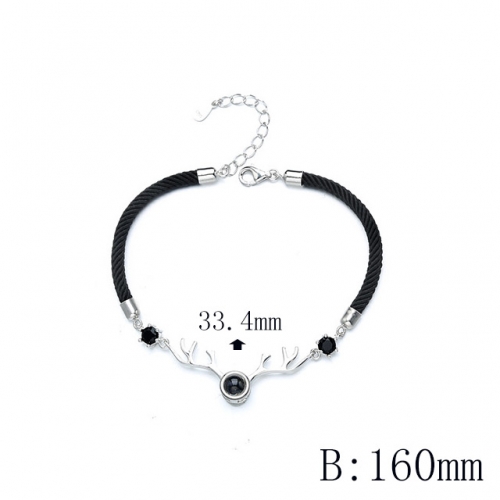 BC Wholesale 925 Silver Bracelet Jewelry Fashion Silver Bracelet NO.#925SJ8BD0420