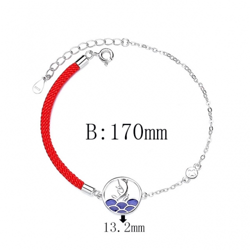 BC Wholesale 925 Silver Bracelet Jewelry Fashion Silver Bracelet NO.#925SJ8BD054