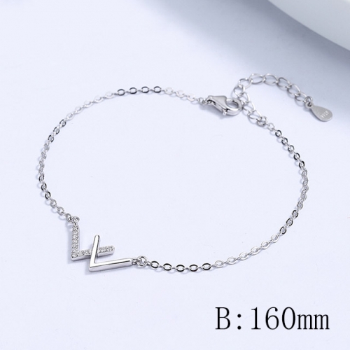 BC Wholesale 925 Silver Bracelet Jewelry Fashion Silver Bracelet NO.#925SJ8BD1018