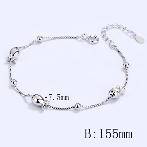 BC Wholesale 925 Silver Bracelet Jewelry Fashion Silver Bracelet NO.#925SJ8BD1108