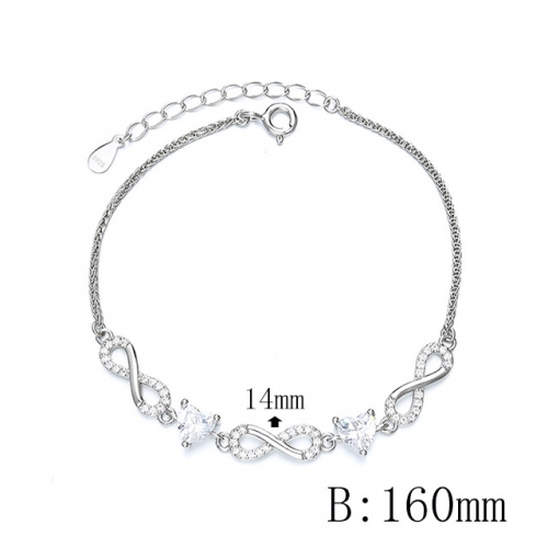 BC Wholesale 925 Silver Bracelet Jewelry Fashion Silver Bracelet NO.#925SJ8BD1105