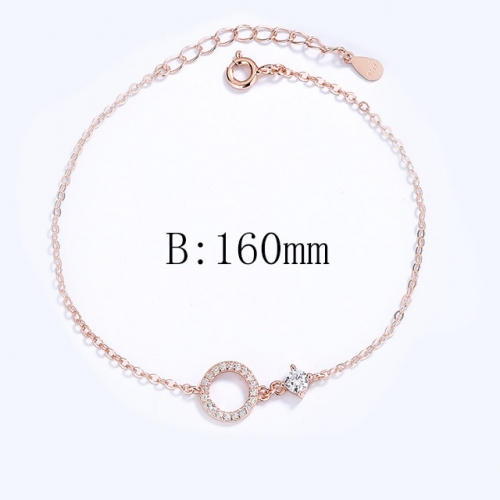 BC Wholesale 925 Silver Bracelet Jewelry Fashion Silver Bracelet NO.#925SJ8B1D018