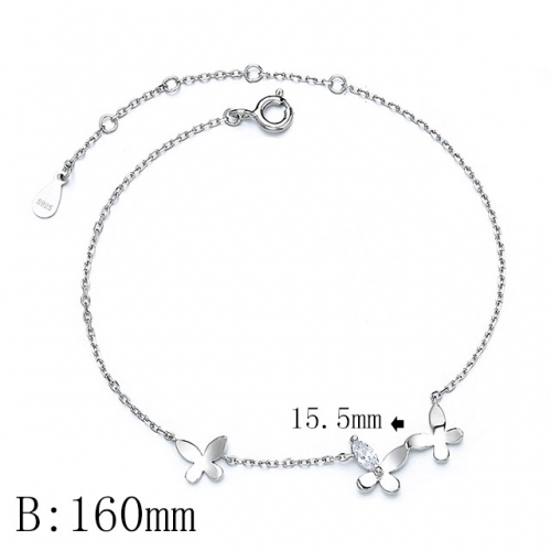 BC Wholesale 925 Silver Bracelet Jewelry Fashion Silver Bracelet NO.#925SJ8BD1015
