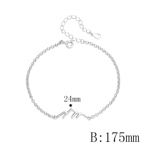 BC Wholesale 925 Silver Bracelet Jewelry Fashion Silver Bracelet NO.#925SJ8BD1407