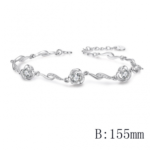 BC Wholesale 925 Silver Bracelet Jewelry Fashion Silver Bracelet NO.#925SJ8BD0705